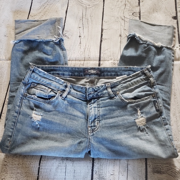 Silver Jeans Denim - Silver Cropped Denim